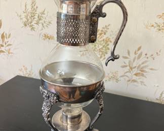Vintage coffee warmer