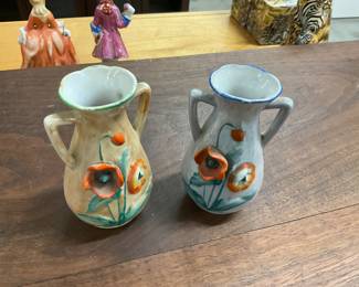 Japan Ceramic Floral Vases
