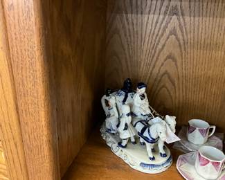 Blue & White Porcelain Figurine