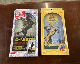 Gene Autry and Roy Rogers Pinball Game