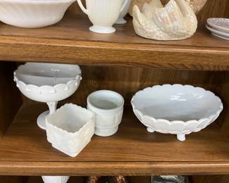 Milk Glass Items