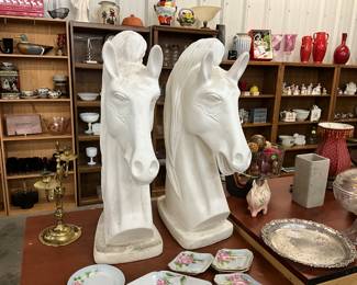 Horse Head Sculptures