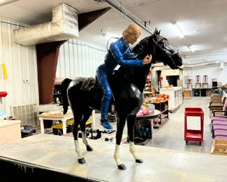 Western Figure & Horse