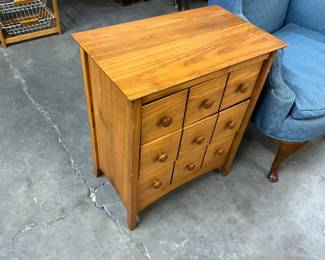 3 Drawer Apothecary Style Chest