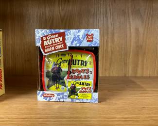 Gene Autry Alarm Clock