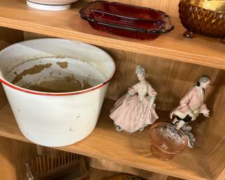 Enamel Farmhouse Bucket