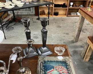 Pottery Barn Candle Stick Holders
