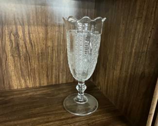George Duncan & Sons Paneled Cane or Cane Column Patter Spooner