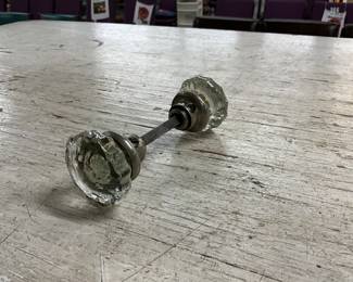 Glass & Brass Door Knob