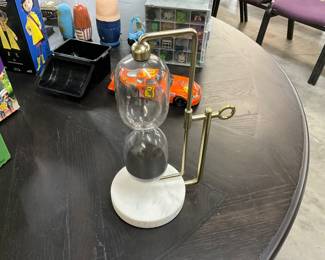 Daystar Hourglass Black Sand Timer