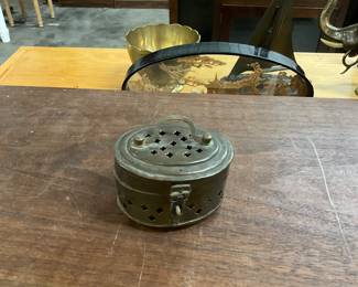 Brass Cricket Box