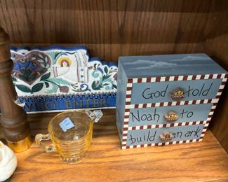 Anchor Hocking Block Optic Depression Glass Creamer