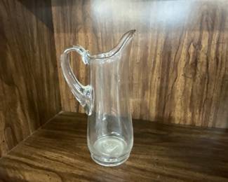 Clear Glass Pitcher