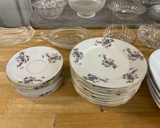 French Haviland China - Plates, Saucers