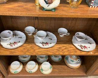 Teacups & Snack Plates