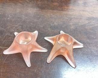 Yankee Candle Ceramic Star Candle Holders