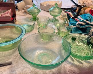 Vaseline glass