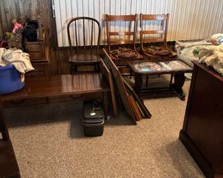 Farm chairs and pictures
