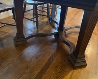 This table has legs and knows how to use them.