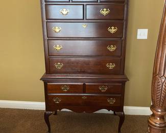 Handsome tall dresser.