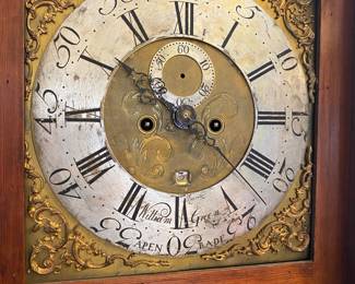 Amazing George III longcase clock by William Green.