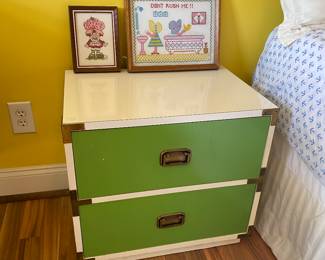 Groovy bedside table.