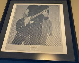U2 Vertigo Limited edition poster.