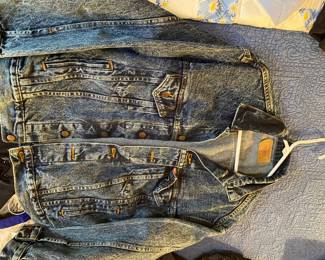 Levi's jean jacket.