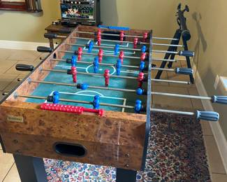 Bobby Boucher's mama don't want her boy playing no foosball.