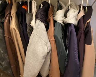 Heavier tops for really unpredictable weather.