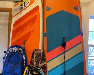 SUP dudes! It's time to enjoy the water on these Stand Up Paddleboards.