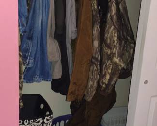 Men's Hunting Clothes, Laundry Baskets, Men's Rocky Brand Boots Size 11.5, decorative baskets
