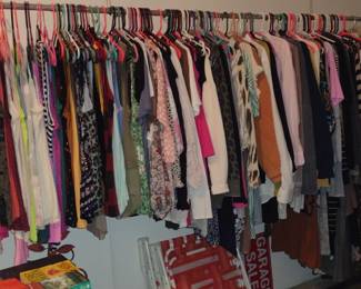 Some of the Women's Clothing (lots more)
Sizes Small, Medium and Large $2 each