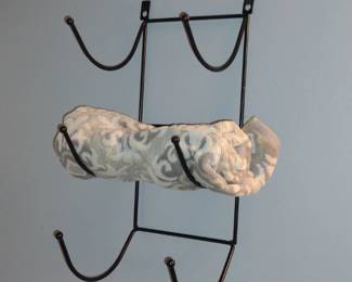 Metal Bathroom Towel Holder $8