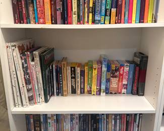 Books, VHS Tapes, and DVD’s