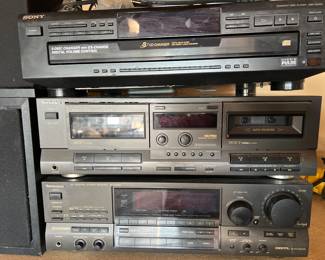 Sony and Techniques Stereo Equipment 