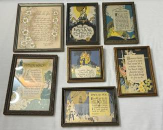 Vintage Framed Poems