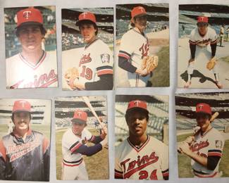 Vintage Minnesota Twins Poatcards