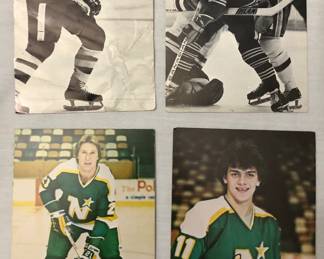 Vintage Minnesota North Stars Hockey Postcards 
