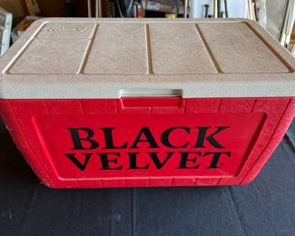 Black Velvet Coleman Cooler