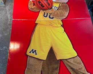 Large MN Gopher NCAA Basketball Tournament display