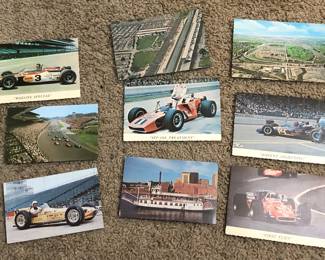 Indy 500 Vintage Postcards 