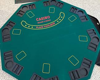 Poker Table Top w/Case