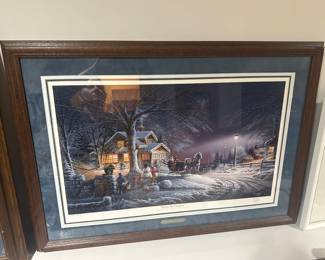 Framed Terry Redlin Print