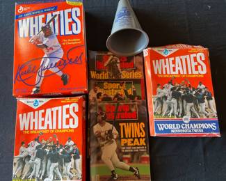 Twins World Series Memorabilia 