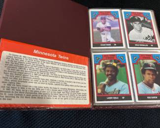 Vintage MN TWINS Baseball Cards