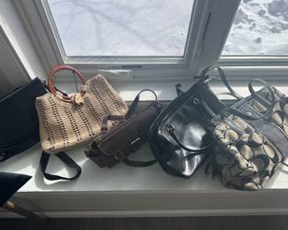 Purses, including COACH