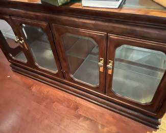 a few great display cases and book cases...