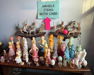 Most all of these collectible Avons are available! (owner may have taken a few...)