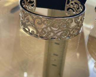 STERLING W/ CZ NICE PIECE